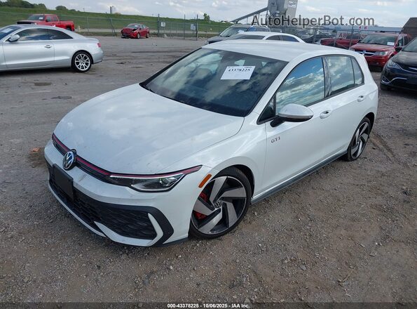 WVWLA7CDXSW221865 2025 VOLKSWAGEN GOLF White Vista tres cuartos delantera izquierda