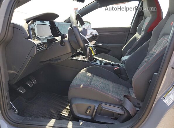WVWSA7CD4PW125863 2023 VOLKSWAGEN GTI Gray Widok wnętrza z przodu