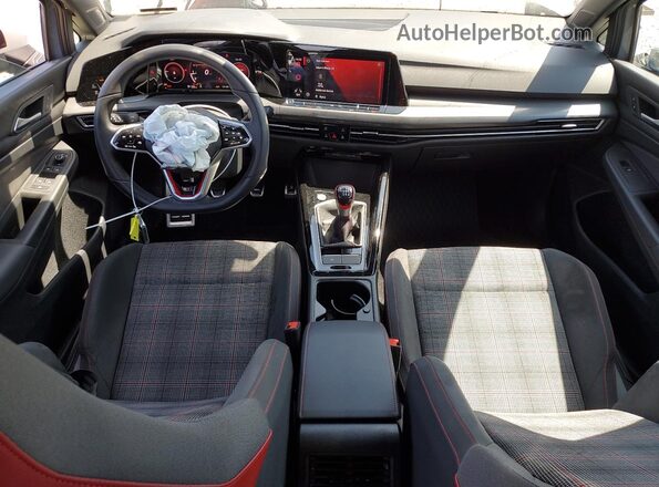 WVWSA7CD4PW125863 2023 VOLKSWAGEN GTI Gray Widok deski rozdzielczej