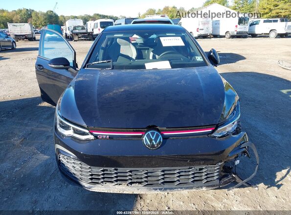 WVWWA7CD1PW208460 2023 VOLKSWAGEN GOLF Black წინა პანელის ხედი