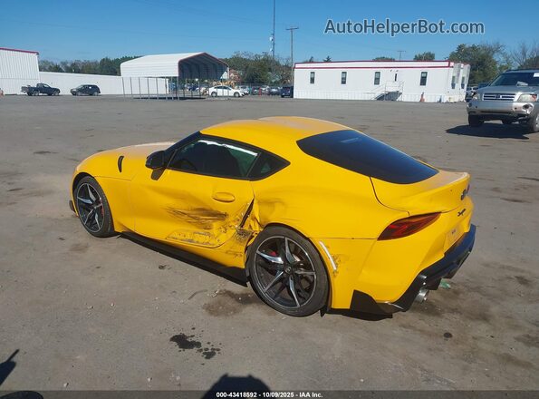 WZ1DB0C07NW046969 2022 TOYOTA GR SUPRA Yellow Trasero izquierdo