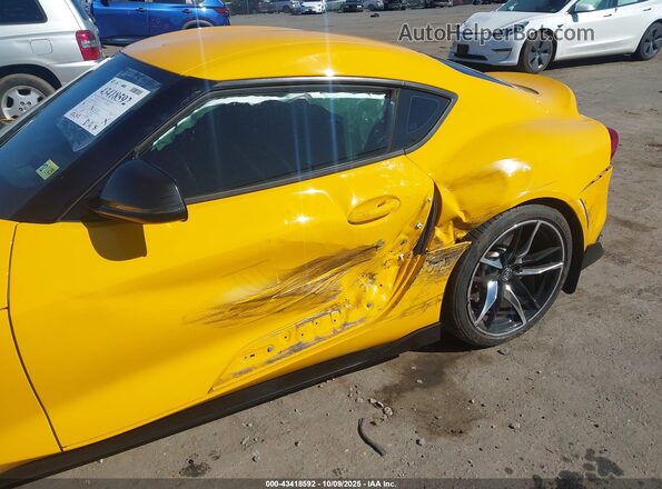 WZ1DB0C07NW046969 2022 TOYOTA GR SUPRA Yellow Vista frontal