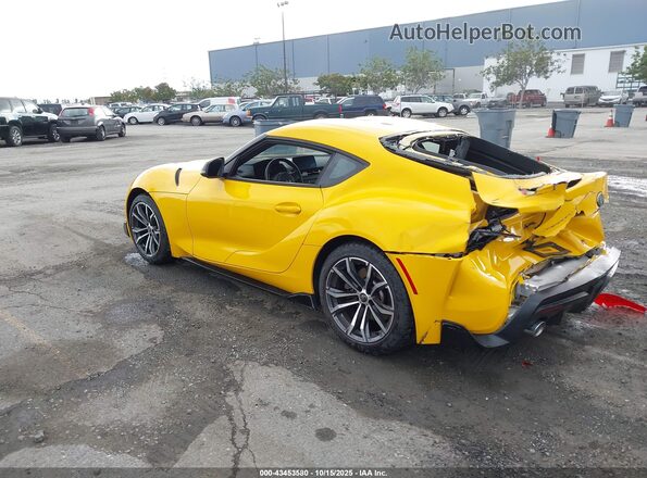 WZ1DB2C07MW042060 2021 TOYOTA GR SUPRA Yellow Tył lewy