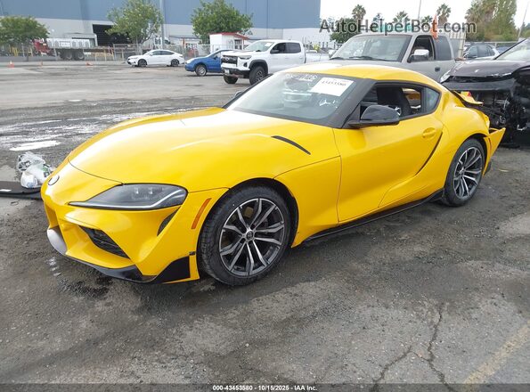 WZ1DB2C07MW042060 2021 TOYOTA GR SUPRA Yellow Przód lewy