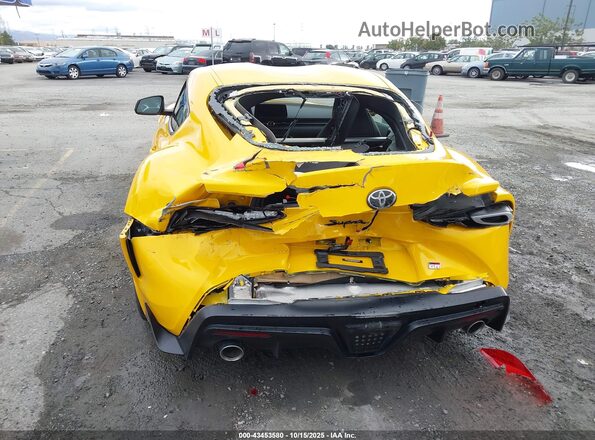 WZ1DB2C07MW042060 2021 TOYOTA GR SUPRA Yellow Widok z przodu