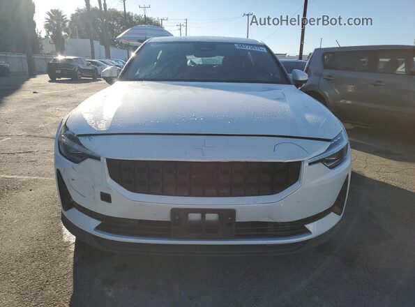 YSMEG3KA5PL122455 2023 POLESTAR 2 White Widok z przodu