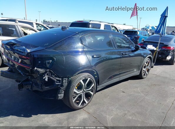 YSMET3KA4PL132356 2023 POLESTAR 2 Черный Задняя правая четверть