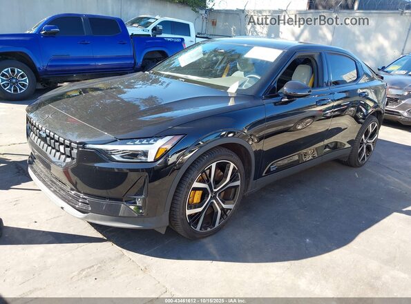 YSMET3KA4PL132356 2023 POLESTAR 2 Черный Передняя левая четверть
