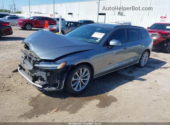 YV1102EK0L2352850 2020 VOLVO V60 Gray Front left