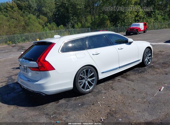 YV1102GL6K1090942 2019 VOLVO V90 Белый Задняя правая четверть