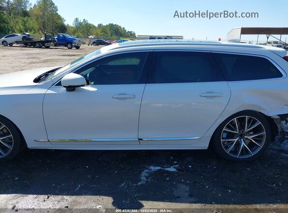 YV1102GL6K1090942 2019 VOLVO V90 Белый Панорамный вид салона 360°