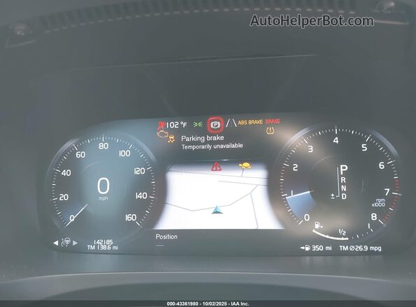 YV1102GL6K1090942 2019 VOLVO V90 Белый Вид задних сидений
