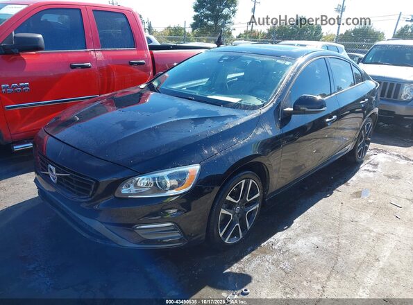 YV126MFL6H2433963 2017 VOLVO S60 Black Front left
