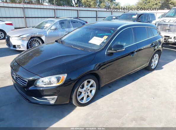YV140MEK0G1291827 2016 VOLVO V60 Черный Передняя левая четверть