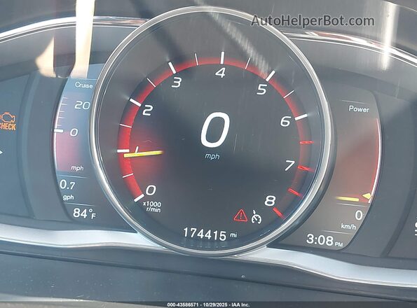 YV140MEK6G1287930 2016 VOLVO V60 Black 