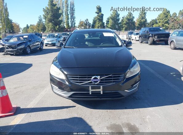 YV140MEK6G1287930 2016 VOLVO V60 Black Вид щитка приладів