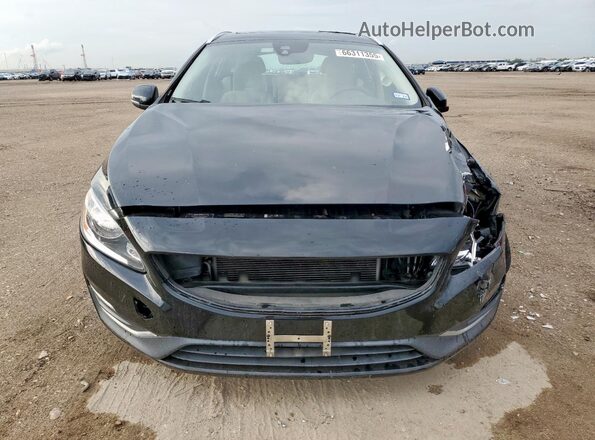 YV140MEK8H1330603 2017 VOLVO V60 Черный Вид спереди