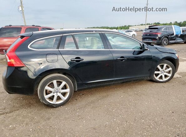 YV140MEK8H1330603 2017 VOLVO V60 Черный Задняя правая четверть