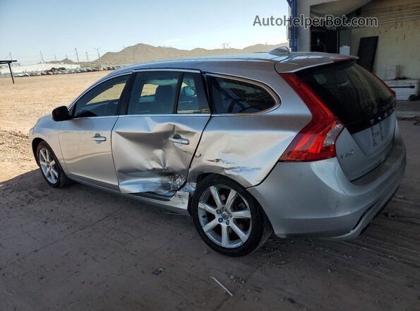 YV140MEK9G1300749 2016 VOLVO V60 Серебряный Задняя левая четверть