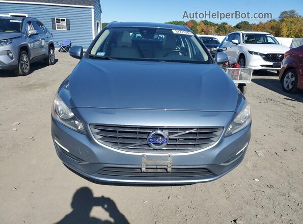 YV140MEK9H1368096 2017 VOLVO V60 Blue წინა ხედი