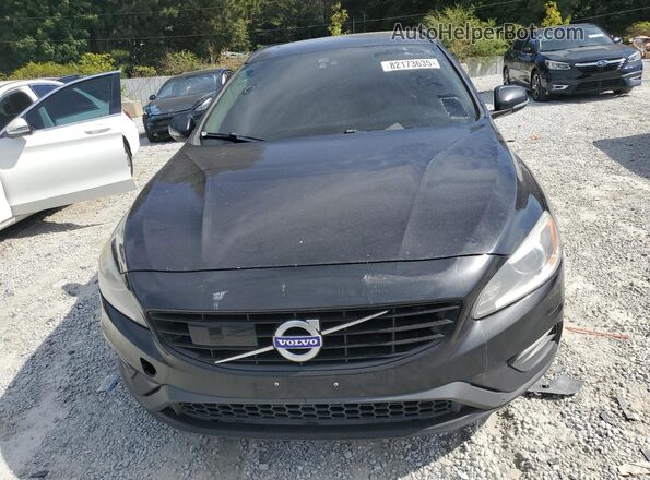 YV140MELXJ2389290 2018 VOLVO V60 Black Вид спереду