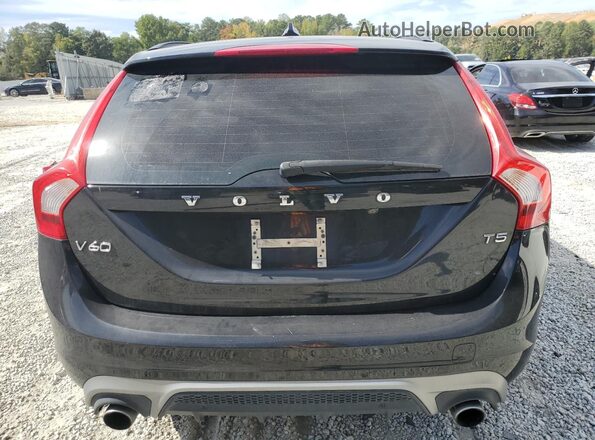 YV140MELXJ2389290 2018 VOLVO V60 Black Вид ззаду