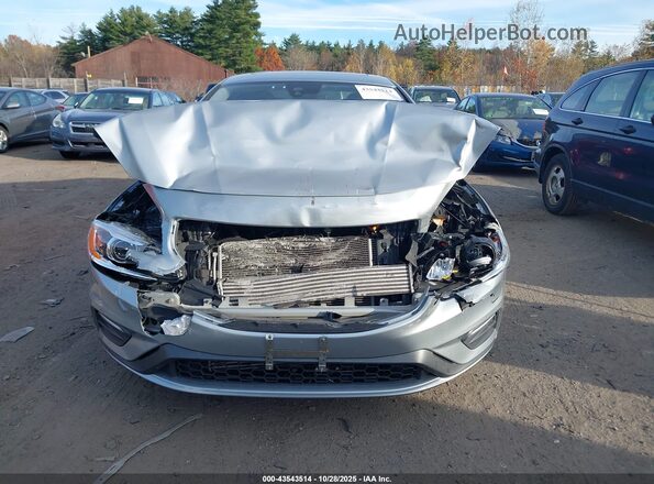 YV140MTL8J2450624 2018 VOLVO S60 Gray Вид щитка приладів