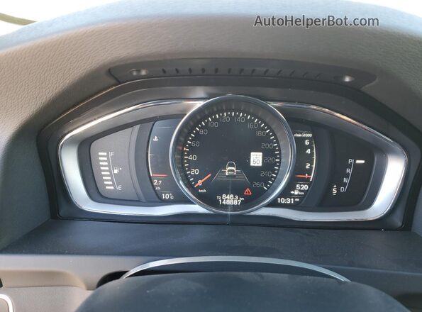 YV149MSL3J2383812 2018 VOLVO V60 White უკანა სავარძლების ხედი