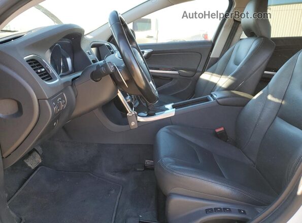 YV149MSL3J2383812 2018 VOLVO V60 White წინა პანელის ხედი