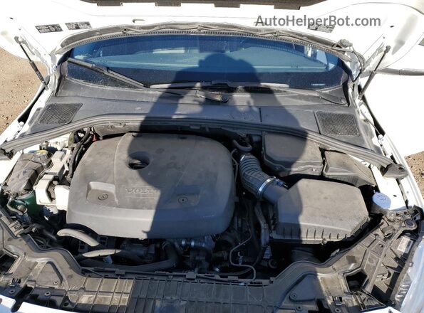 YV149MSL3J2383812 2018 VOLVO V60 White ძრავის განყოფილების ხედი