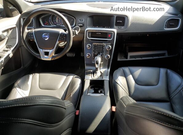 YV149MSS2H1372548 2017 VOLVO V60 Black Вид панелі приладів