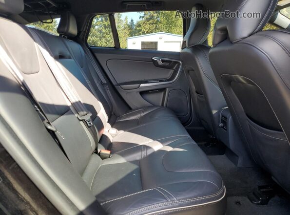 YV149MSS2H1372548 2017 VOLVO V60 Black Вид задніх сидінь