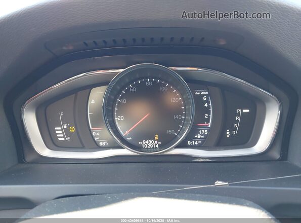 YV1612TK0G2410967 2016 VOLVO S60 Gray Vista de los asientos traseros