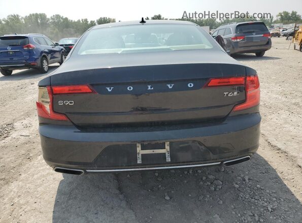 YV1A22ML8H1001024 2017 VOLVO S90 Black უკანა ხედი