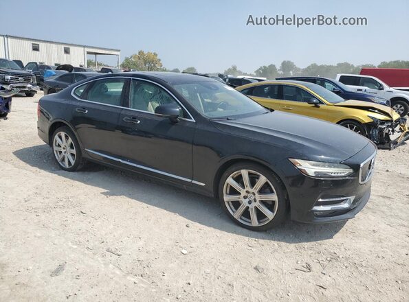 YV1A22ML8H1001024 2017 VOLVO S90 Black წინა მარჯვენა