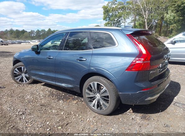 YV4062RL8N1077916 2022 VOLVO XC60 Blue Widok wnętrza 360 stopni