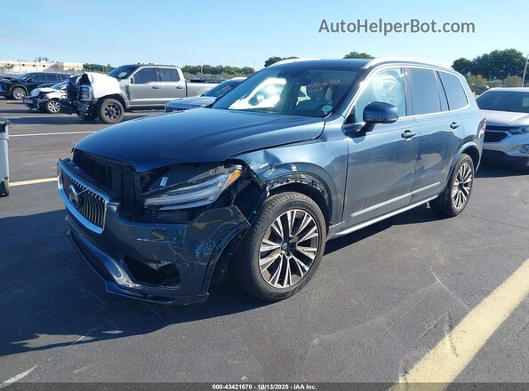 YV4102CK0M1720666 2021 VOLVO XC90 Gray Передня ліва чверть