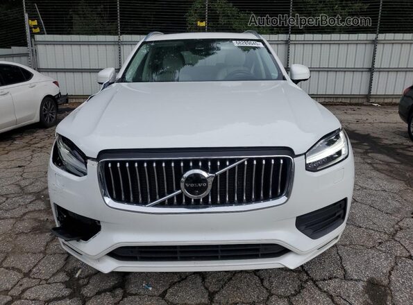 YV4102CK4N1801400 2022 VOLVO XC90 White წინა ხედი