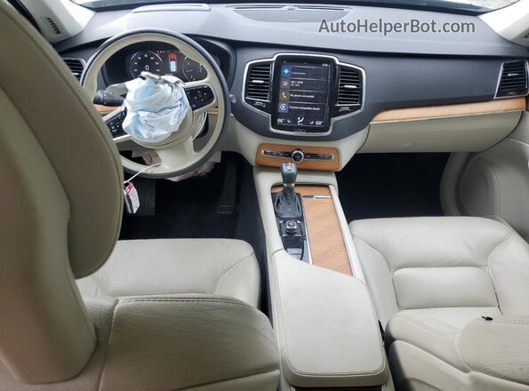 YV4102CK4N1801400 2022 VOLVO XC90 White წინა პანელის ხედი