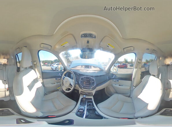 YV4102CK5L1530666 2020 VOLVO XC90 White სალონის 360-გრადუსიანი ხედი
