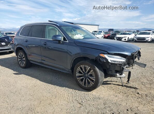 YV4102CK6N1834429 2022 VOLVO XC90 Синий Передняя правая четверть