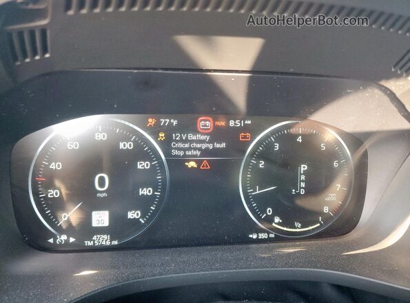 YV4102DL3M1854692 2021 VOLVO XC60 Black 