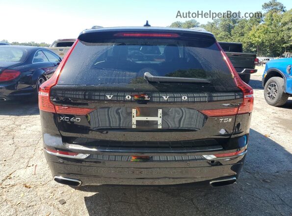 YV4102DL5L1545921 2020 VOLVO XC60 Black Widok z tyłu