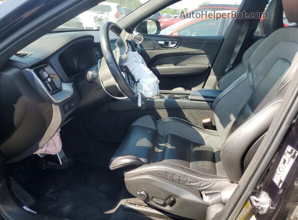 YV4102DM5L1418465 2020 VOLVO XC60 Black Вид салону спереду