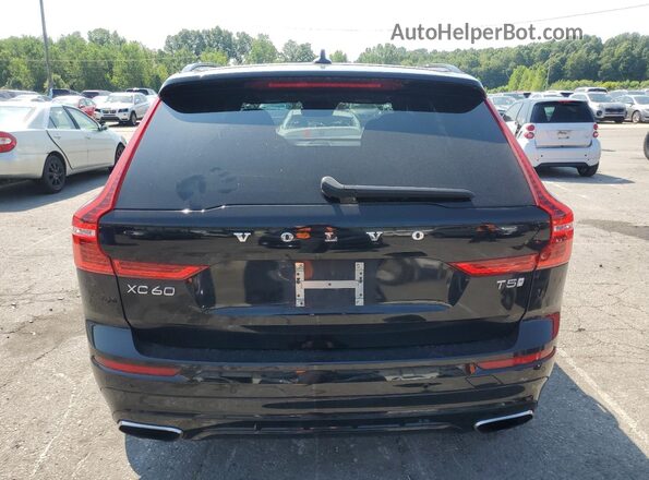 YV4102DM5L1418465 2020 VOLVO XC60 Black Вид ззаду