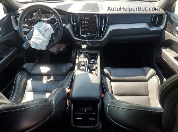 YV4102DM5L1418465 2020 VOLVO XC60 Black Вид панелі приладів
