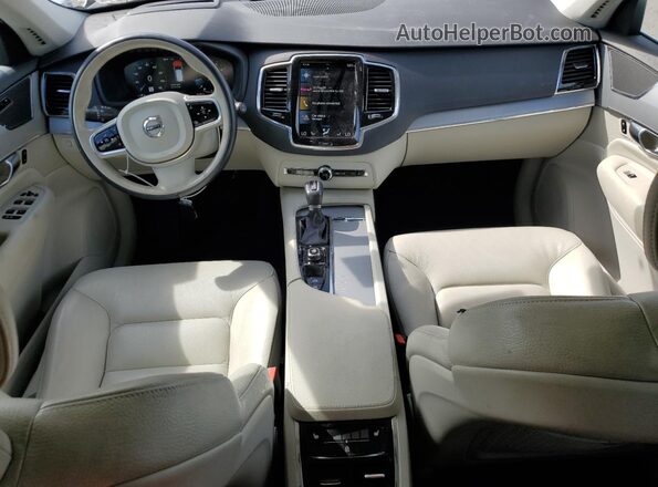 YV4102PK7N1815575 2022 VOLVO XC90 White Вид панелі приладів