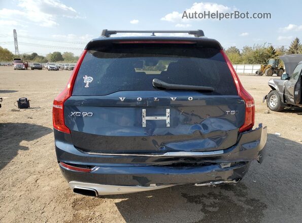 YV4102PKXM1726503 2021 VOLVO XC90 Blue Vista trasera