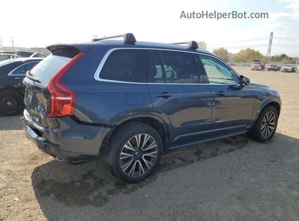 YV4102PKXM1726503 2021 VOLVO XC90 Blue Trasero derecho