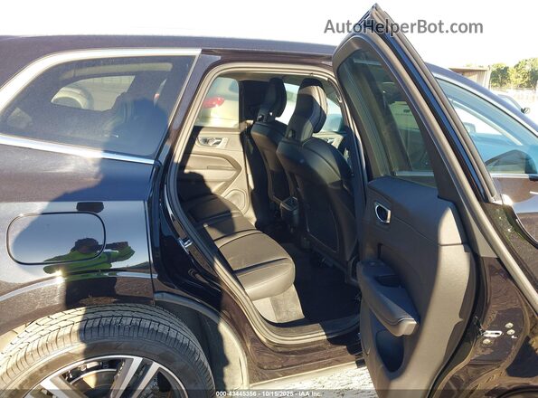 YV4102RKXM1715465 2021 VOLVO XC60 Black Widok naklejki z numerem VIN